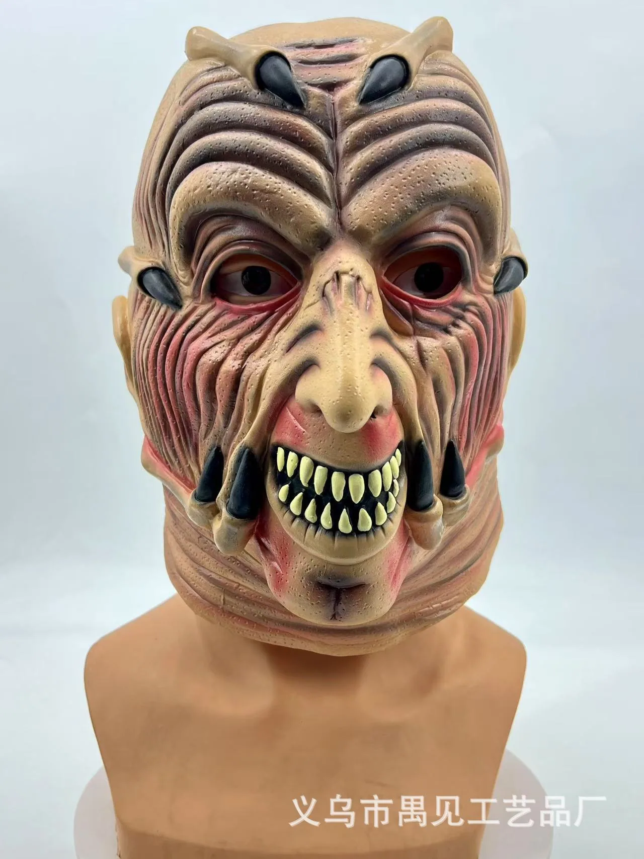 Halloween, Horror Prank, Prom, Movie Peripherals, Funny Devils, Hanging Eyes, Black Masks, Props, Masks, Headgear - Eyes Care 12