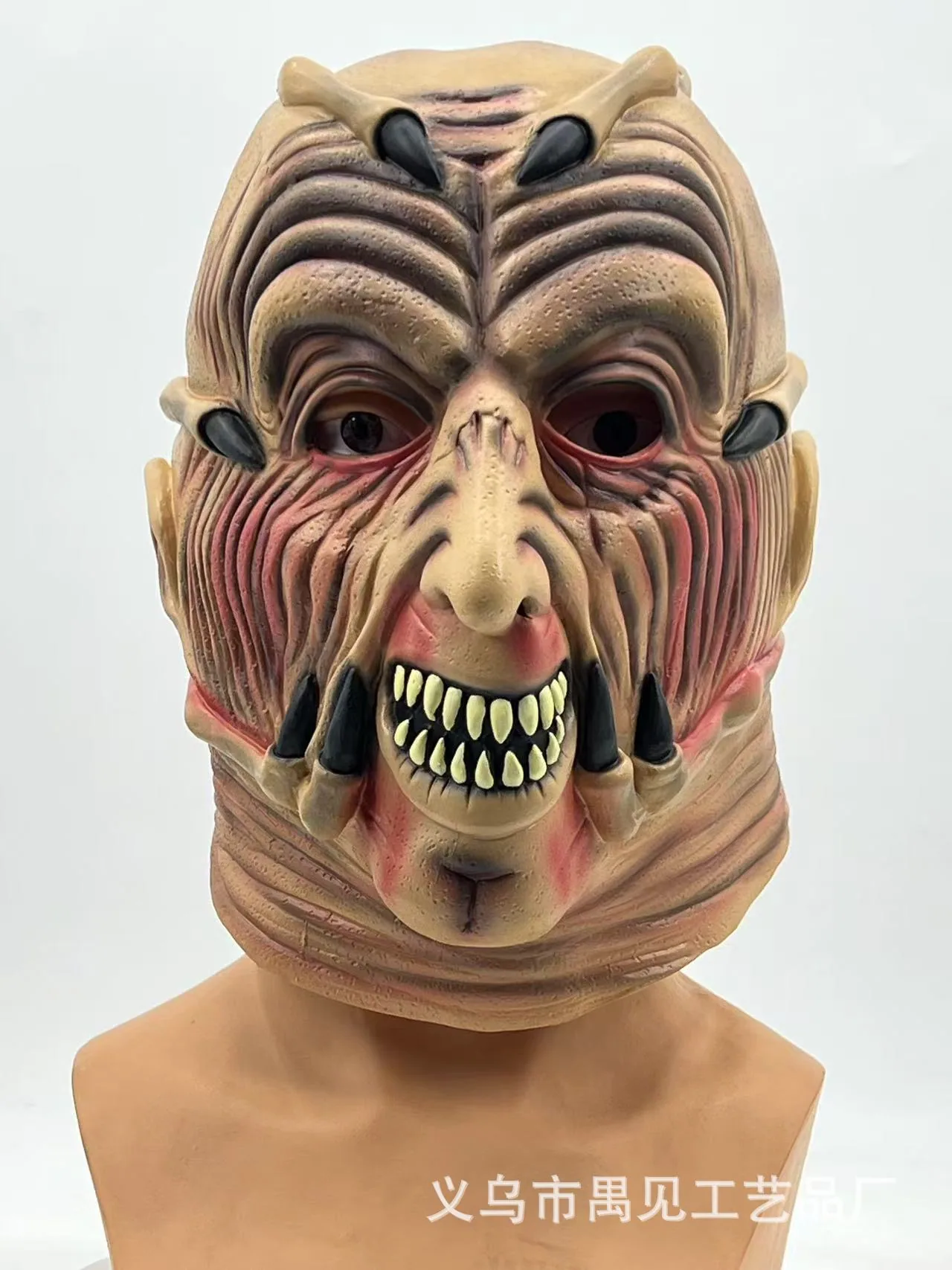 Halloween, Horror Prank, Prom, Movie Peripherals, Funny Devils, Hanging Eyes, Black Masks, Props, Masks, Headgear - Eyes Care 10
