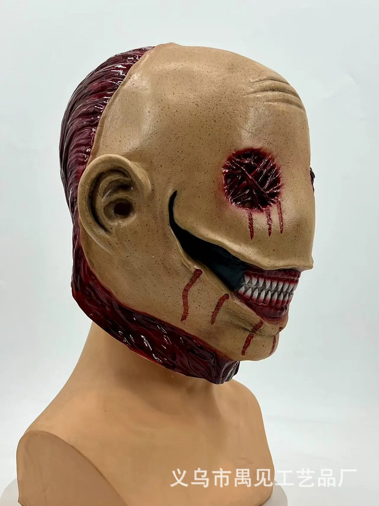 Horror Movie Joker Return 2 Glossy Headgear Mask Pennywise Halloween Funny Party Latex Mask 9
