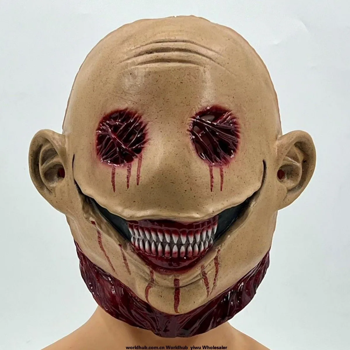 Horror Movie Joker Return 2 Glossy Headgear Mask Pennywise Halloween Funny Party Latex Mask 2