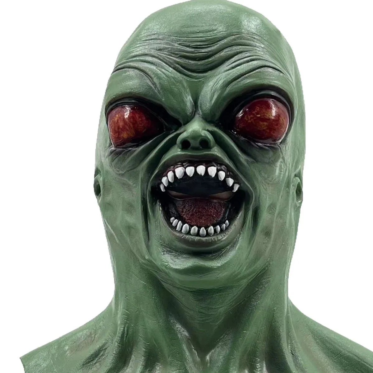Spoof vampire mask, latex headgear, Halloween masquerade party props, horror demon zombie mask 5