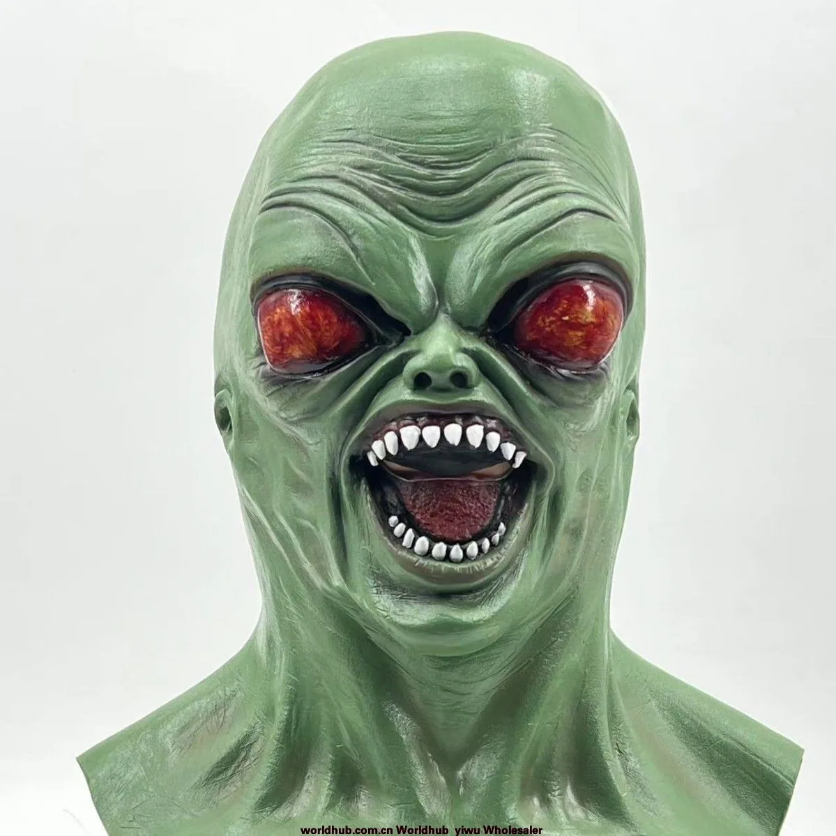 Spoof vampire mask, latex headgear, Halloween masquerade party props, horror demon zombie mask