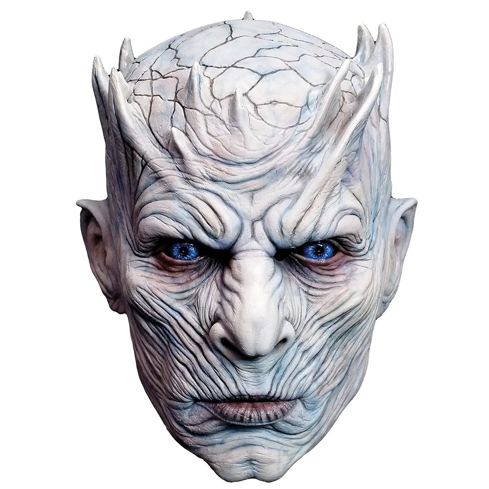 Game of Thrones cosplay Night King headgear Halloween horror haunted house props latex mask 11