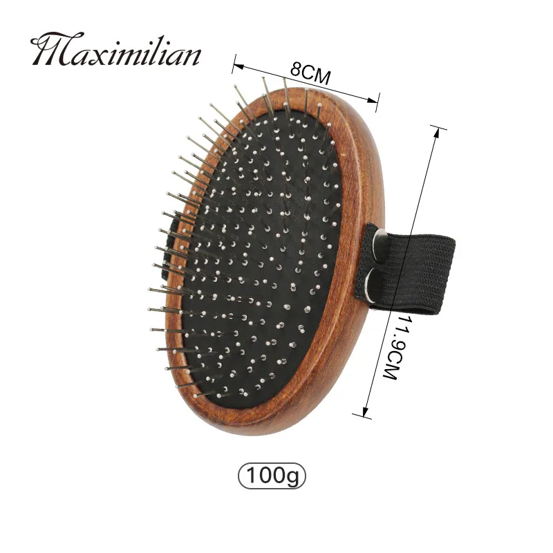 Pet comb, solid wood, antique, hair-removing cat comb, hair removal comb, dog comb, pet supplies 24
