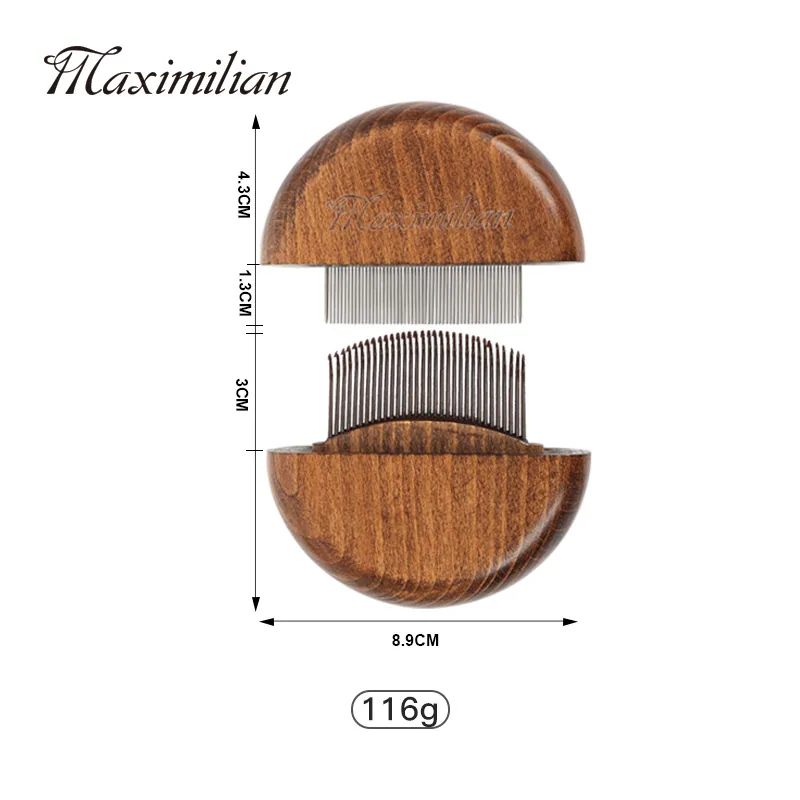 Pet comb, solid wood, antique, hair-removing cat comb, hair removal comb, dog comb, pet supplies 9