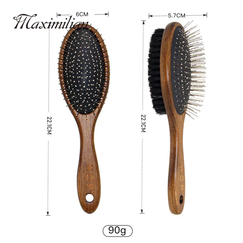 Pet comb, solid wood, antique, hair-removing cat comb, hair removal comb, dog comb, pet supplies 32