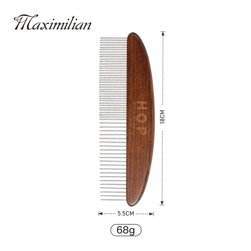 Pet comb, solid wood, antique, hair-removing cat comb, hair removal comb, dog comb, pet supplies 11