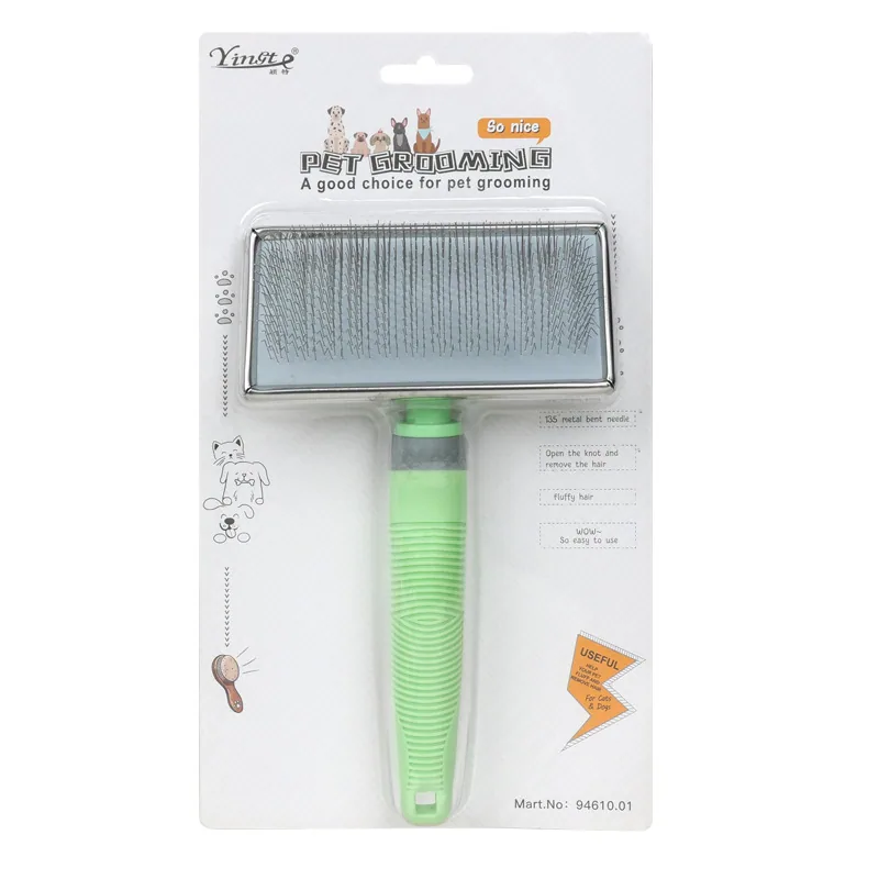 Pet comb, dog cat needle comb, row comb, open knot, pet comb, cat comb, dog and cat pet supplies comb 9