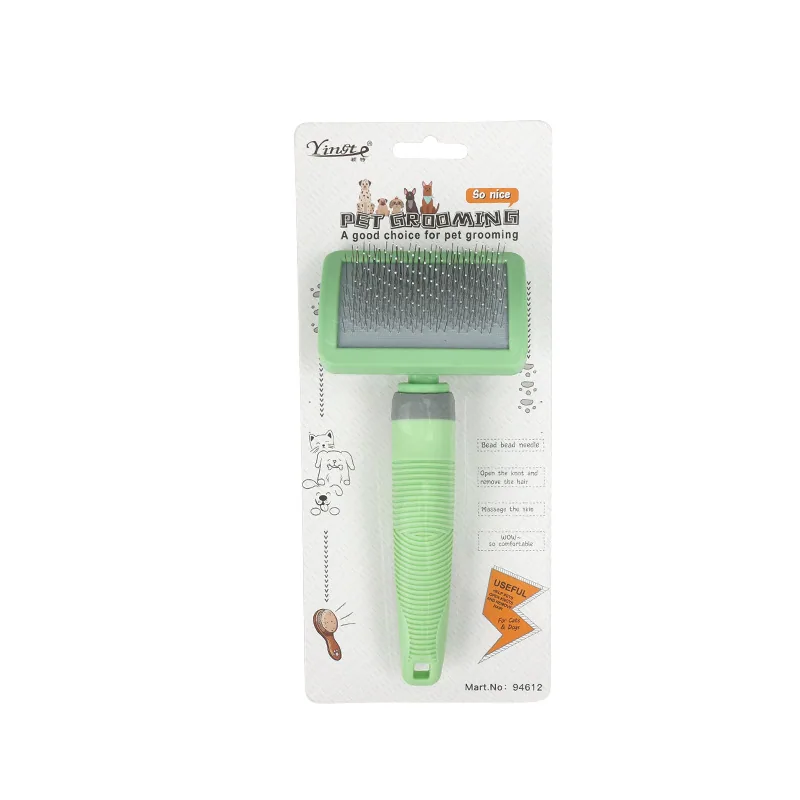 Pet comb, dog cat needle comb, row comb, open knot, pet comb, cat comb, dog and cat pet supplies comb