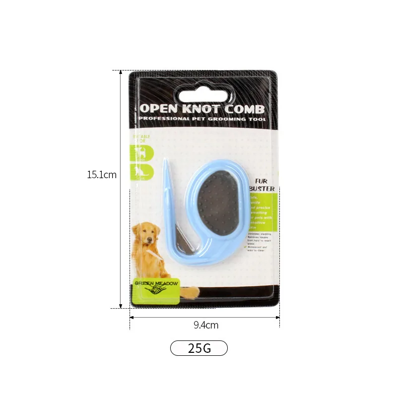 Pet supplies pet comb cat hair removal grooming comb comb dog hair knife knot comb 14