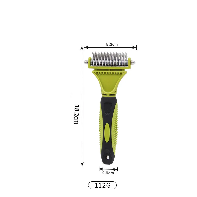 Pet supplies pet comb cat hair removal grooming comb comb dog hair knife knot comb 11