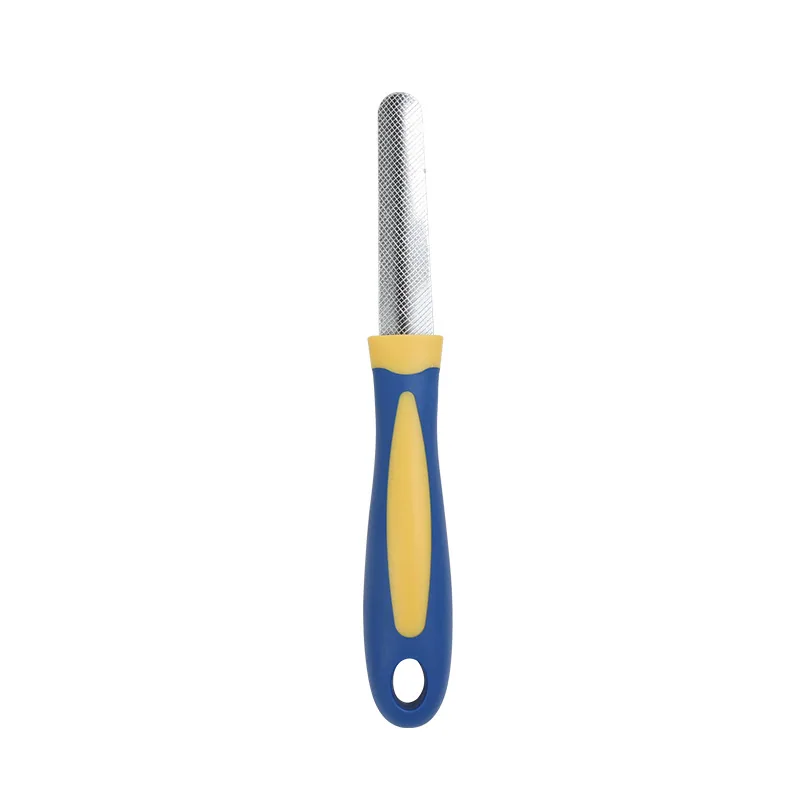 Pet supplies: Knot opening comb, inline comb, nail clipper, file, hair removal knife, hair removal comb, cleaning and beauty set 6