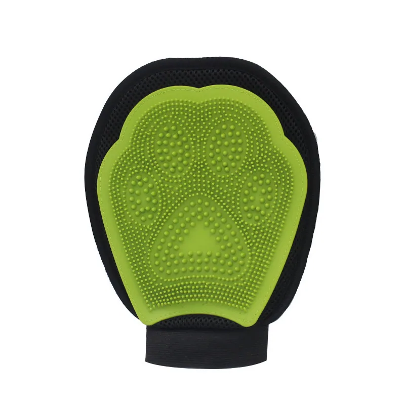 Pet bathing gloves dog bathing brush set Cat hairing gloves to remove floating hair comb straight line comb cleaning 2