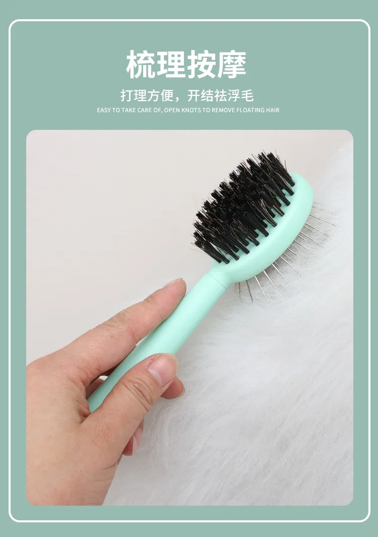 Pet grooming tools dog travel set pet comb brush set dog comb nail clipper dog knot comb 16