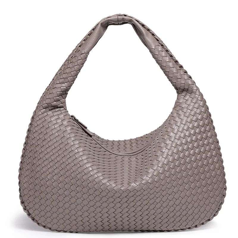 Y European and American ladies knitted shoulder slanted cross-border AliExpress explosive pure hand-knitted womens bag large cap 8