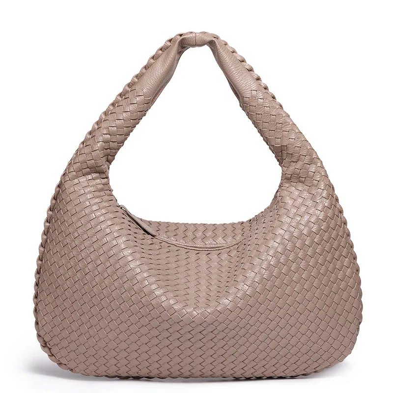 Y European and American ladies knitted shoulder slanted cross-border AliExpress explosive pure hand-knitted womens bag large cap 9
