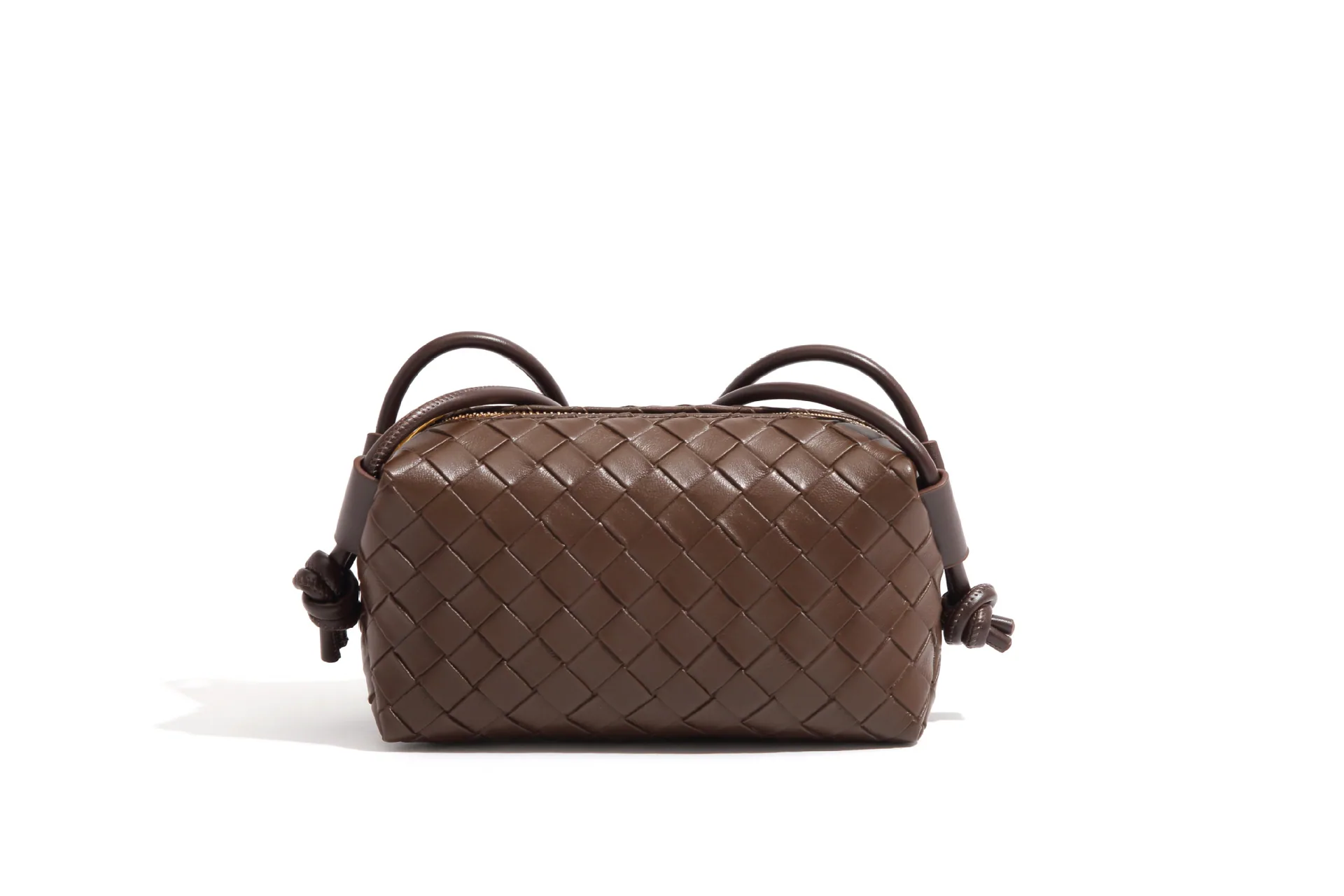 Grenzüberschreitendes neues Produkt, geprägte, gewebte kleine quadratische Tasche, Umhängetasche mit einer Schulter, Amazon AliExpress-Außenhandelsstil, hell 2