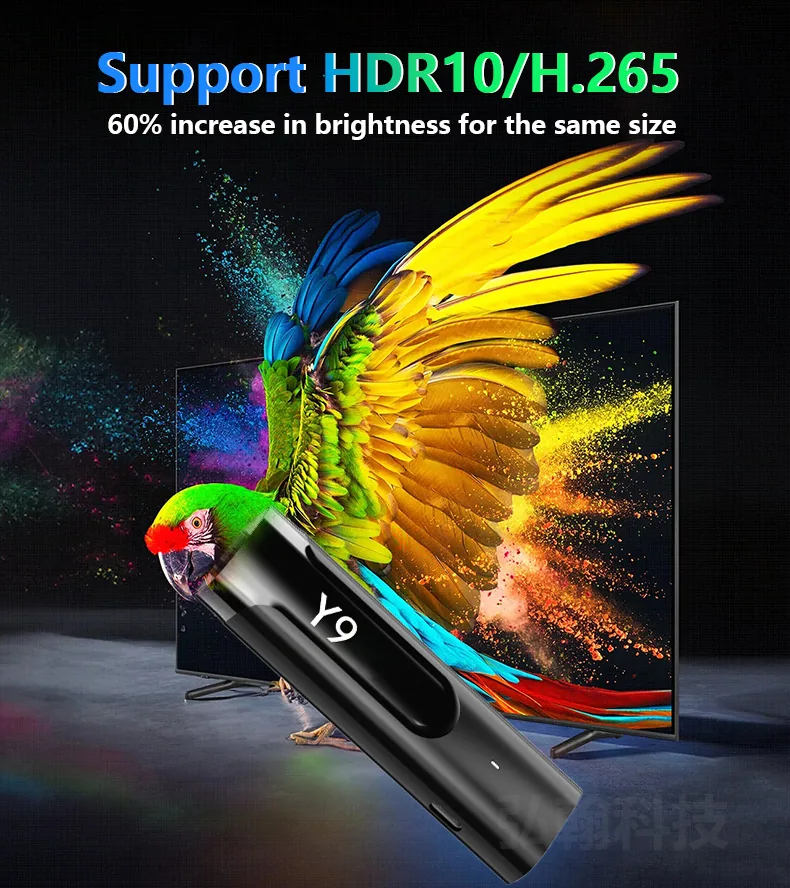 M98 Y9 Rangkaian rentas sempadan Kotak set atas TV Rangkaian WiFi Kotak set atas Peti TV Android Kotak TV perdagangan asing 10