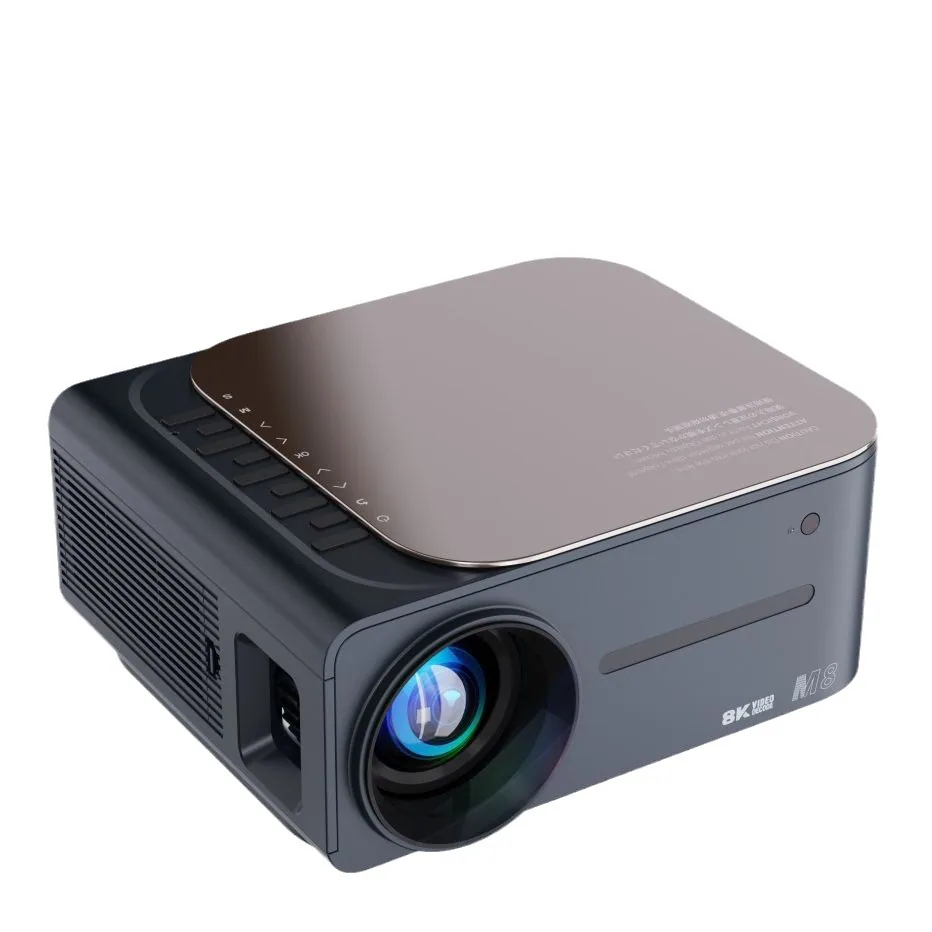 M8 Cross border Intelligent Projector New Ultra HD Home Android 9 Foreign Trade Wireless 8K Projector Auto Focus