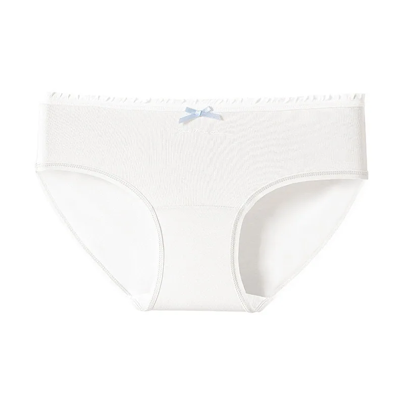 Pure cotton underwear for girls 2025 new model, all cotton antibacterial crotch womens shorts, no trace, waist waist bag, buttoc 3
