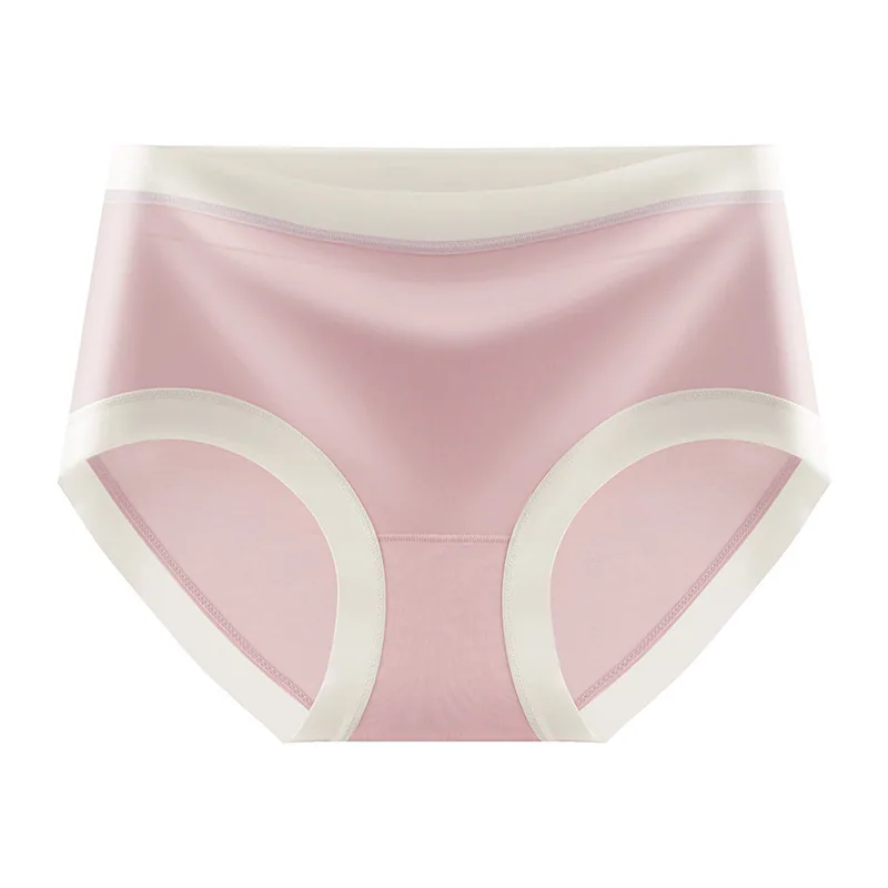 Modal underwear for women, with seamless waist, Japanese style girls, simple and comfor, super elastic pure cotton, antibacteria