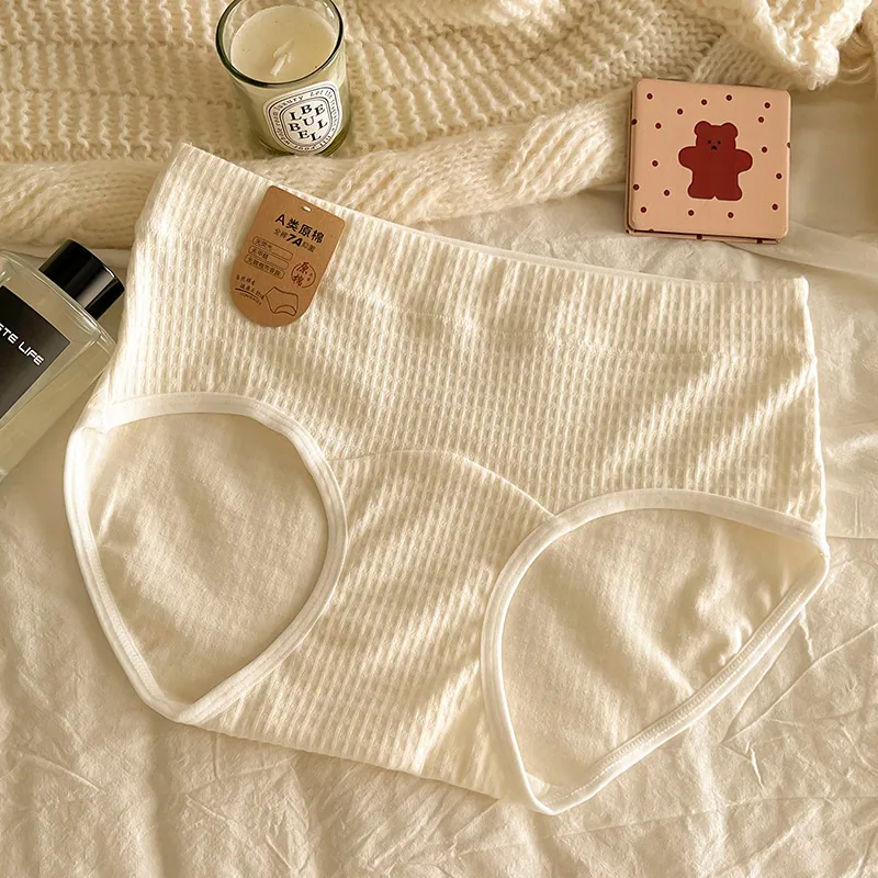 7A antibacterial A-class baby cotton pure cotton underwear for women and girls, all white women, 2025 new girls shorts 3