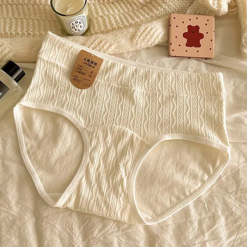 7A antibacterial A-class baby cotton pure cotton underwear for women and girls, all white women, 2025 new girls shorts 4