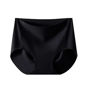 Liquid foundation Pants Womens Traceless Invisible Non pinching Hip Mid waist Antibacterial Extended Bottom Shift Hip Lifting Tr