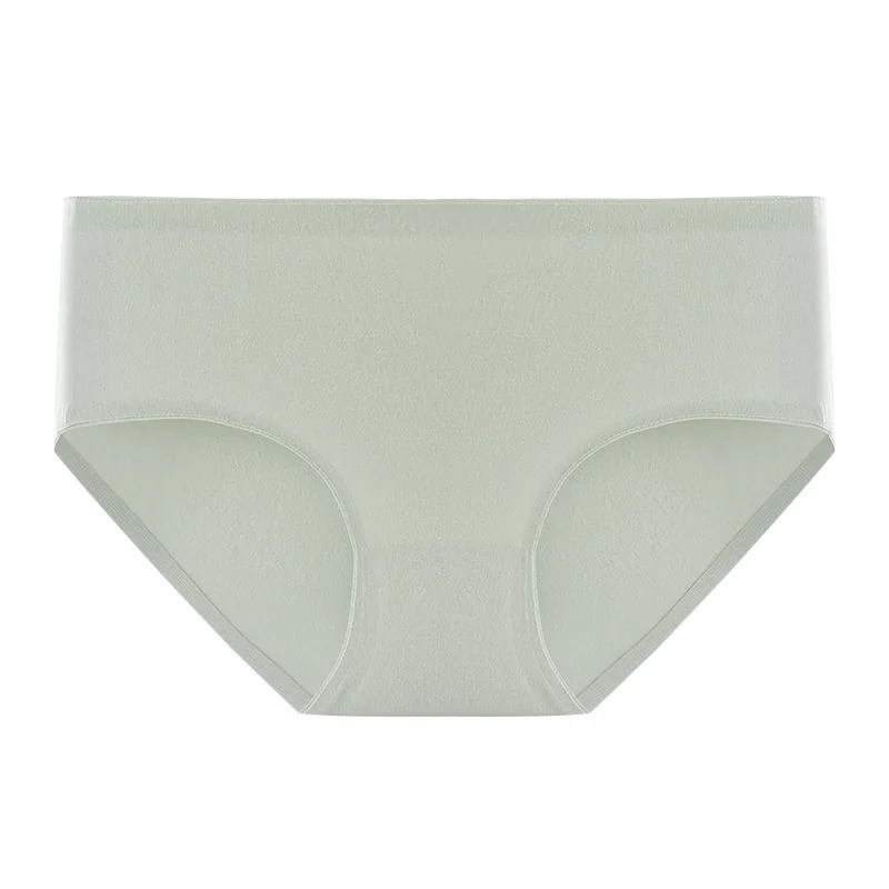 50 yoga cotton long-staple cotton seamless womens 7A all-cotton antibacterial crotch seamless mid-rise high-elastic womens under 8
