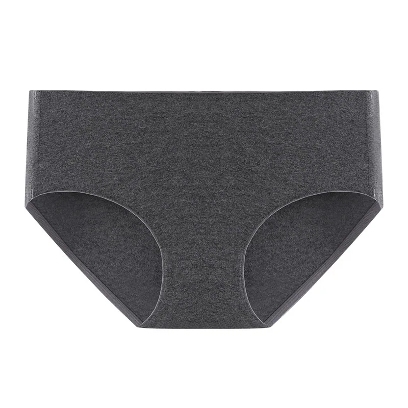 50 yoga cotton long-staple cotton seamless womens 7A all-cotton antibacterial crotch seamless mid-rise high-elastic womens un