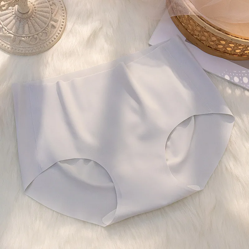 Ice silk seamless girls underwear 3D three-dimensional lifting buttocks and abdomen, skin friendly, breathable, antibacterial bo 3
