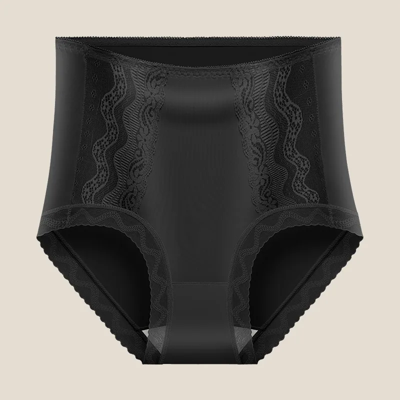 Französischer Stil, leichter Luxus, reines Verlangen, Damenunterwäsche, sexy Spitzennetz, atmungsaktiv, dünne Dreieckshose, mittlere Taille, Unterwäsche für Frauen 6