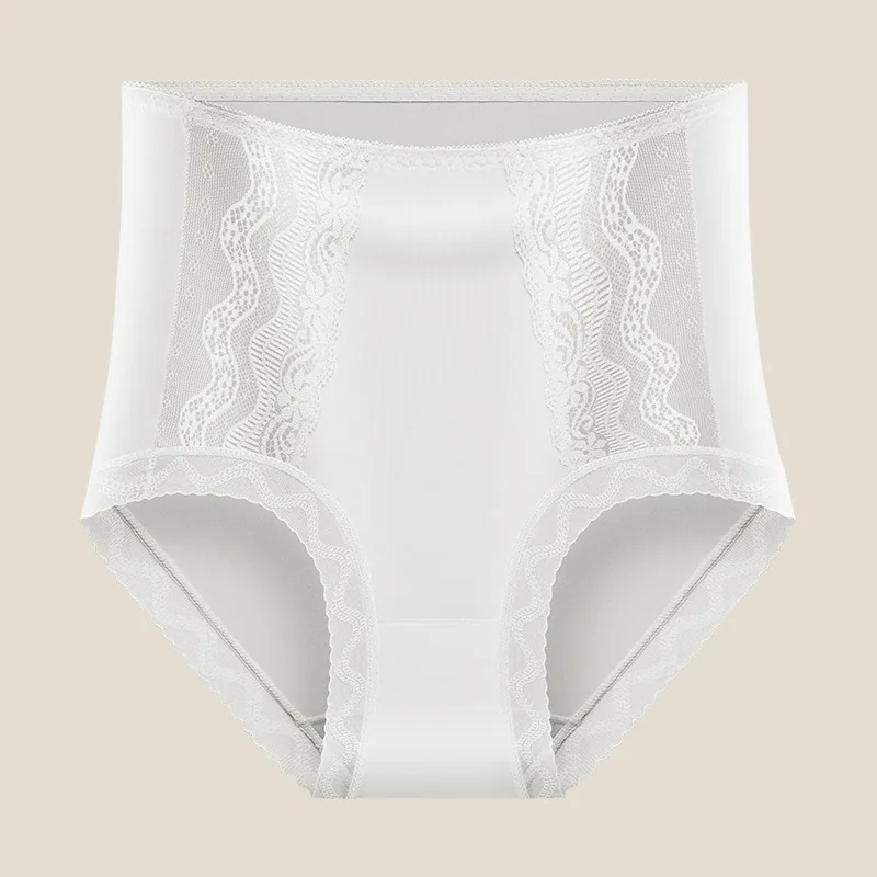 Französischer Stil, leichter Luxus, reines Verlangen, Damenunterwäsche, sexy Spitzennetz, atmungsaktiv, dünne Dreieckshose, mittlere Taille, Unterwäsche für Frauen 3