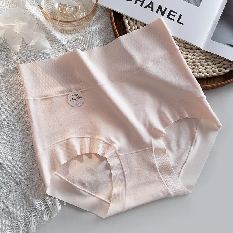 Xinjiang long-staple cotton high-waist type A baby cotton underwear antibacterial pure cotton crotch womens large-size seamless