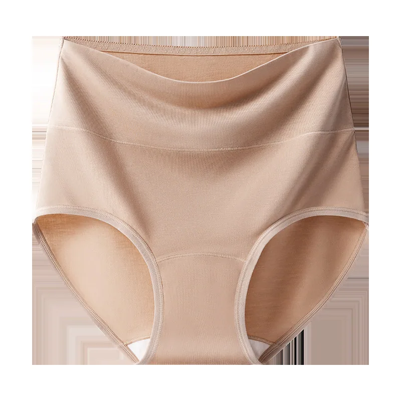 Modal underwear for women 2024 new item, pure cotton, antibacterial crotch, no marks, high waisted and cinched pants, triangular 3
