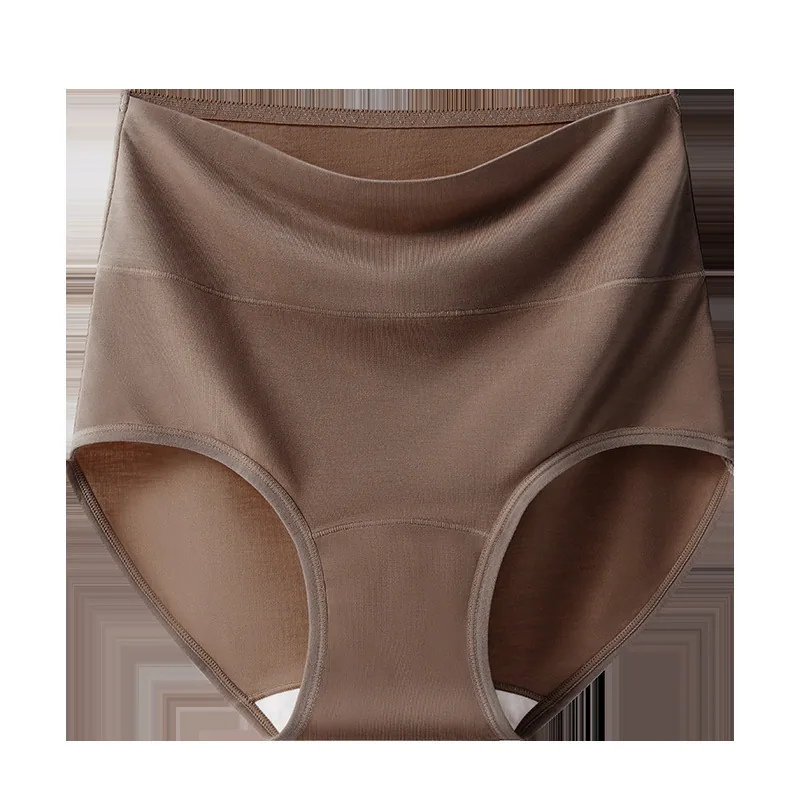 Modal underwear for women 2024 new item, pure cotton, antibacterial crotch, no marks, high waisted and cinched pants, triangular 4