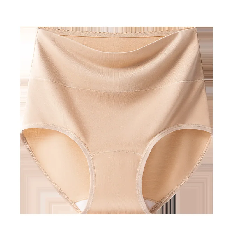 Modal underwear for women 2024 new item, pure cotton, antibacterial crotch, no marks, high waisted and cinched pants, triangular 2