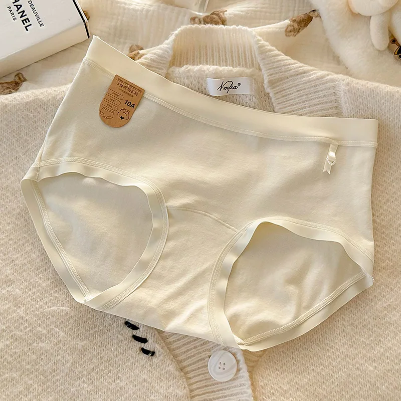 10A Antibacterial Xinjiang Long-staple Cotton Seamless Pure Cotton Womens Underwear Pure Cotton Crotch Class A Baby Cotton Trian 4