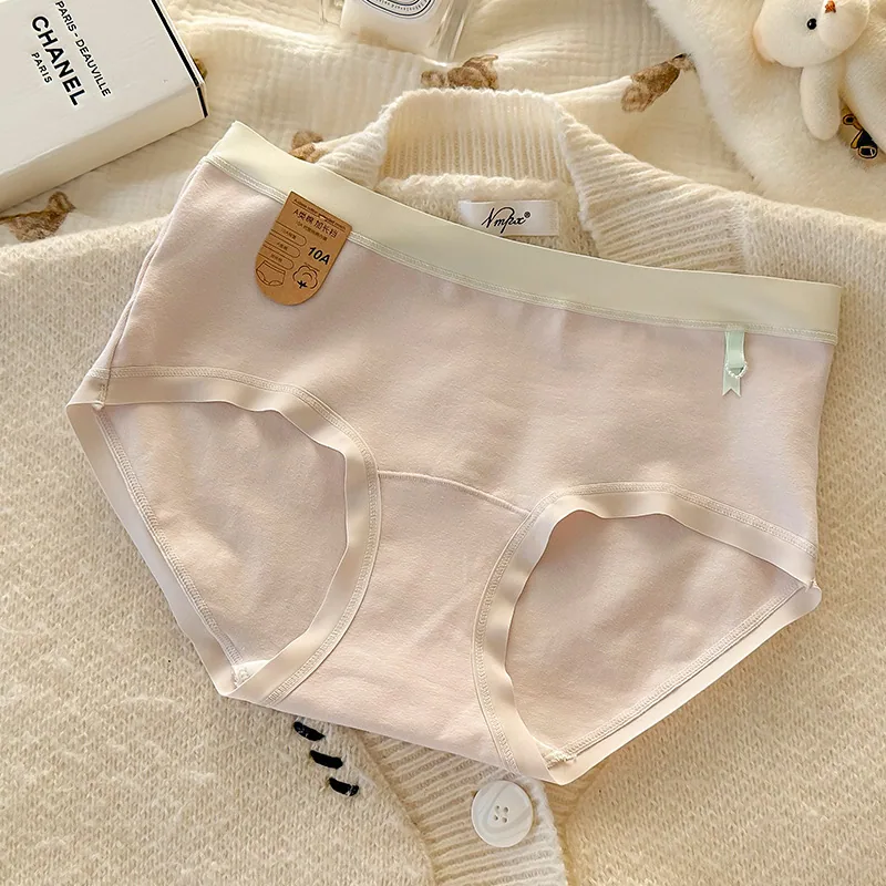 10A Antibacterial Xinjiang Long-staple Cotton Seamless Pure Cotton Womens Underwear Pure Cotton Crotch Class A Baby Cotton Trian 6