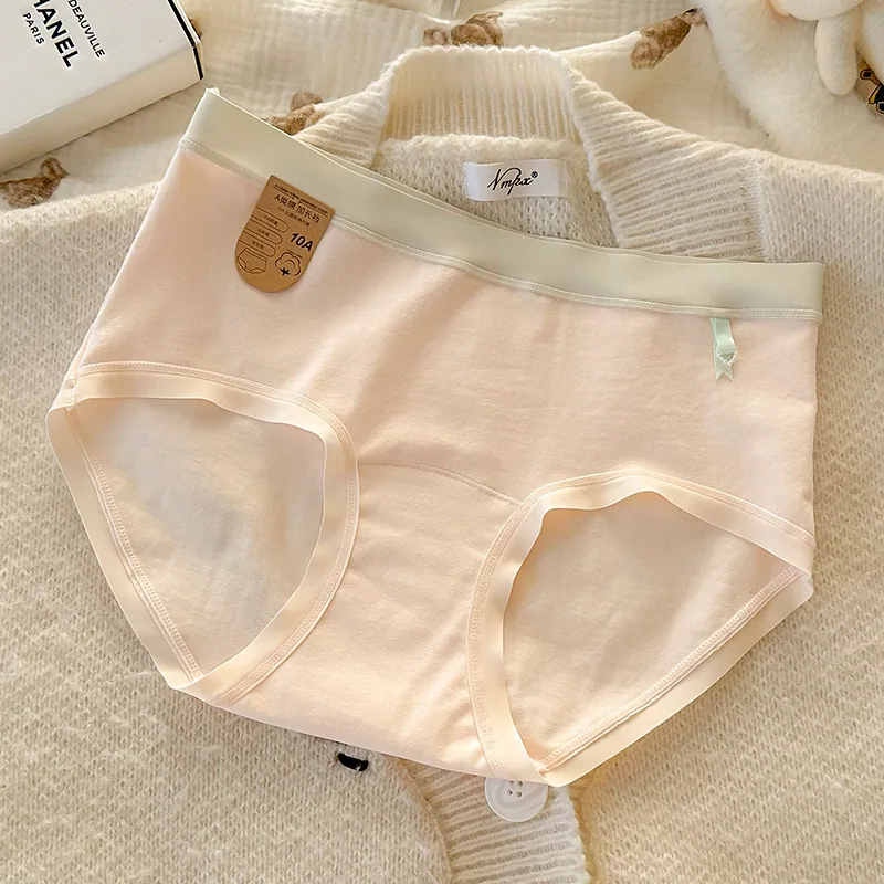 10A Antibacterial Xinjiang Long-staple Cotton Seamless Pure Cotton Womens Underwear Pure Cotton Crotch Class A Baby Cotton Trian 2