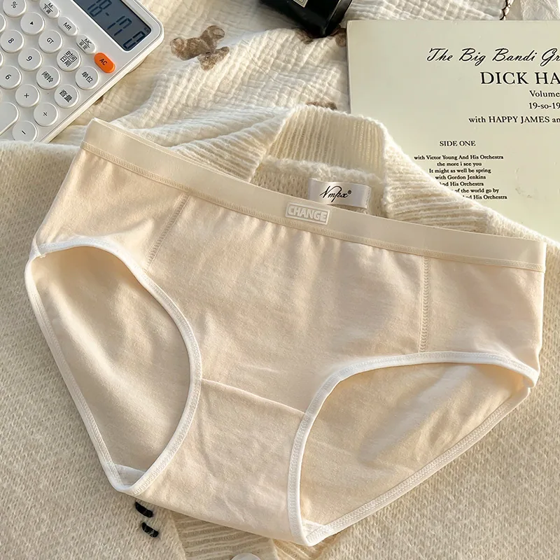 7A sous-vêtements antibactériens femmes pur coton antibactérien douce fille japonaise taille moyenne 100% coton respirant étudiant Tria 3