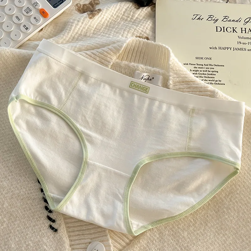 7A sous-vêtements antibactériens femmes pur coton antibactérien douce fille japonaise taille moyenne 100% coton respirant étu