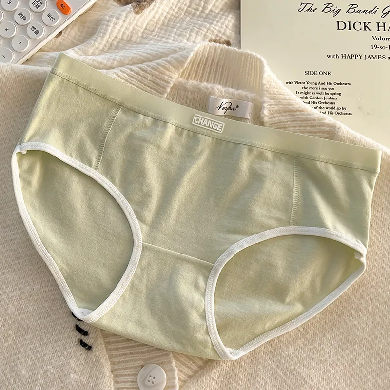 7A sous-vêtements antibactériens femmes pur coton antibactérien douce fille japonaise taille moyenne 100% coton respirant étudiant Tria 5