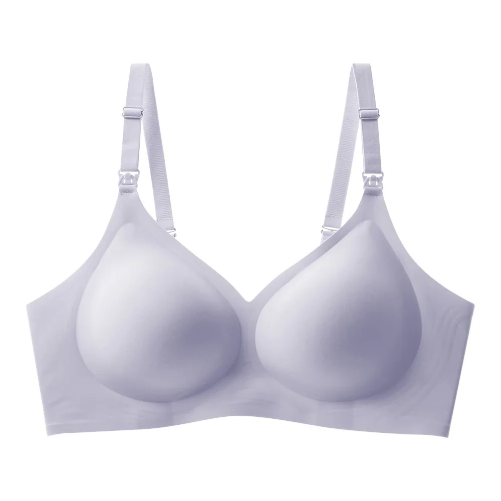 Amazon cross-border lingerie popular in Europe and America, jelly glue without steel ring, comfor and anti sagging, plus size nu 5