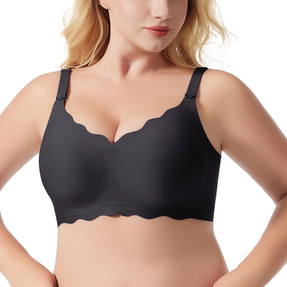 Amazon cross-border lingerie source, foreign trade styles, fashionable up and down wave styles, lingerie for breastfeeding, no t 4