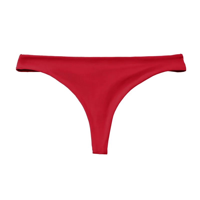 European and American low waisted cross-border foreign trade pure cotton plus size seamless womens underwear nude feeling one-pi 9