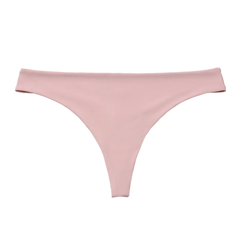 European and American low waisted cross-border foreign trade pure cotton plus size seamless womens underwear nude feeling one-pi 7