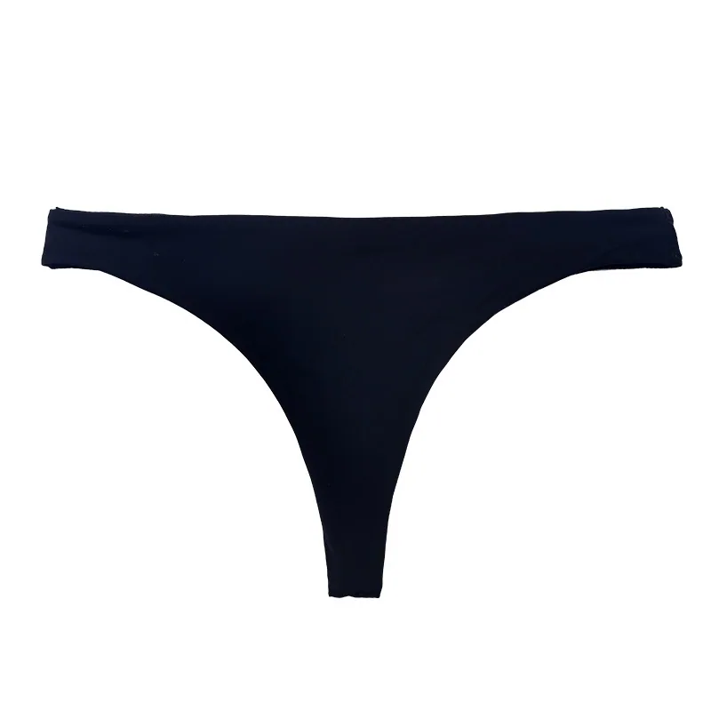 European and American low waisted cross-border foreign trade pure cotton plus size seamless womens underwear nude feeling one-pi 3