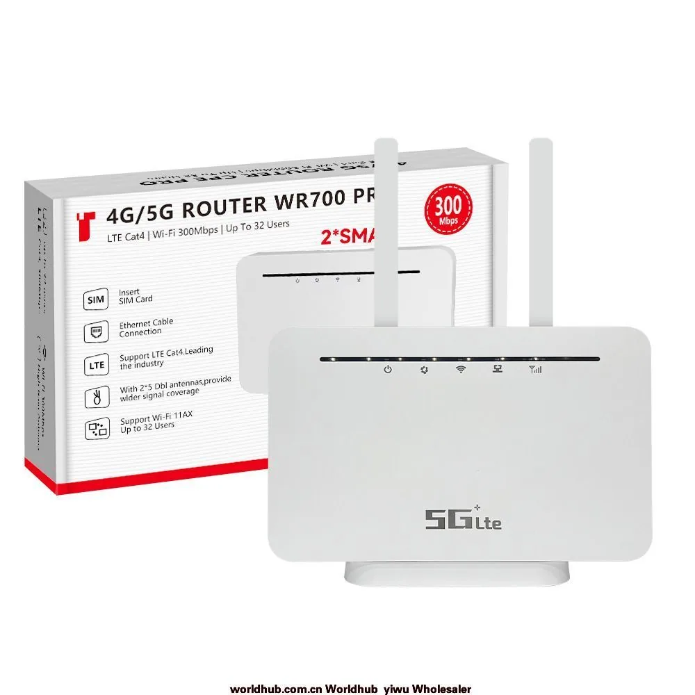 WR700 wireless shared 4-port LTE Russian card ion WiFi6 4G router 4G5Gwifi ROUTER