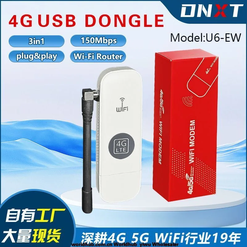 4G wireless internet card, USB interface, SIM card plug, Router supports B28 frequency band WIFI router with antenna